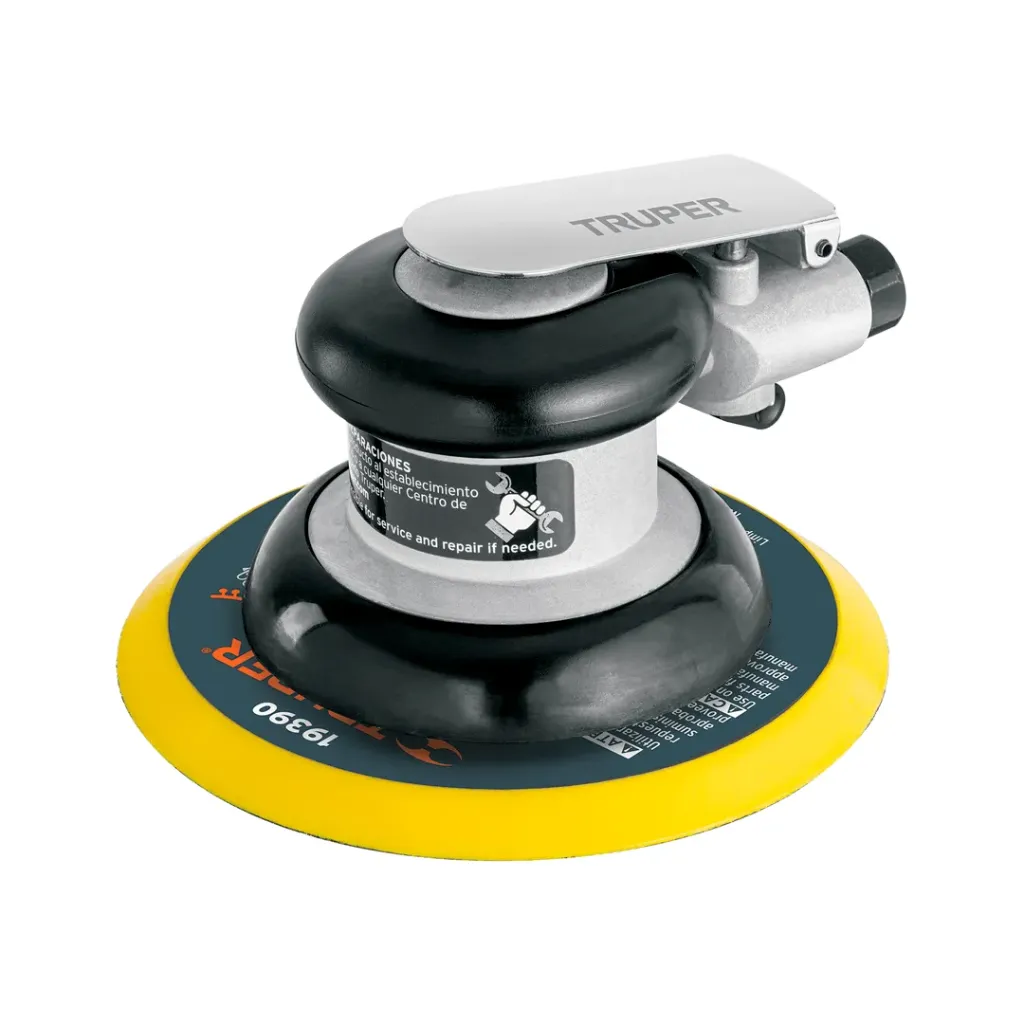 LIJADORA ORBITAL NEUMATICA (INDUSTRIAL) (6") (TRUPER)