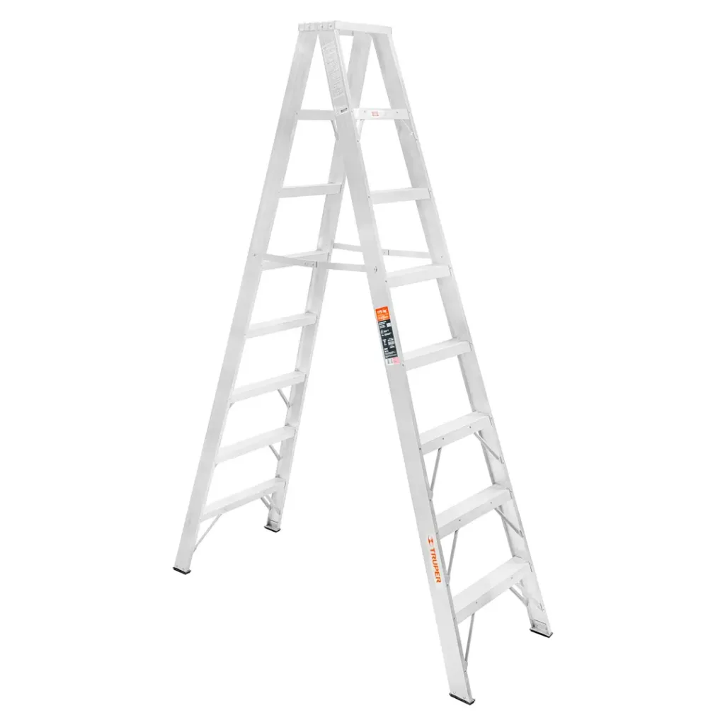 ESCALERA DE TIJERA DOBLE TIPO II (7 PELDAÑOS) (TRUPER)