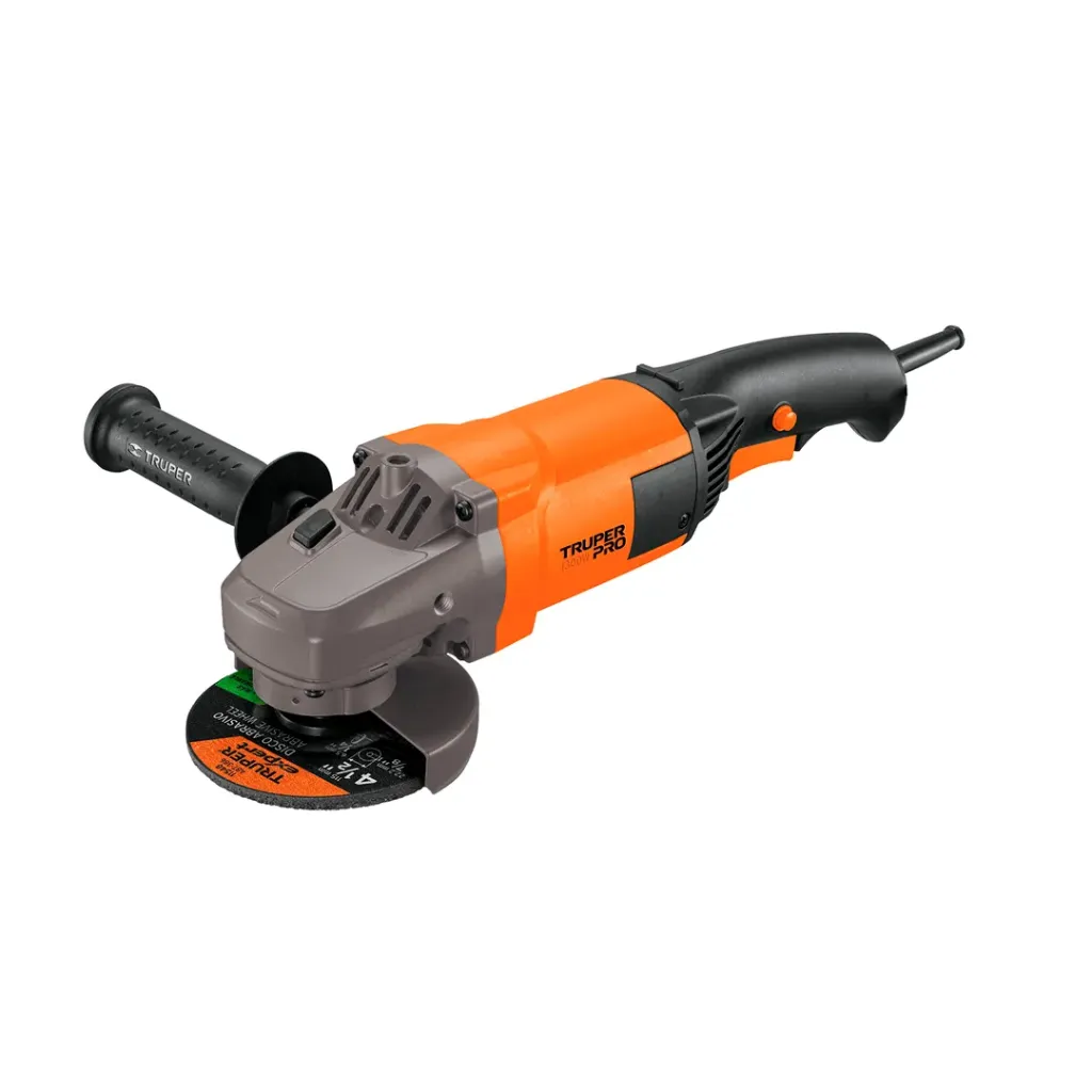 [3002] ESMERILADORA ANGULAR / ELECTRICA PROFESIONAL (1,300W) (TRUPER)
