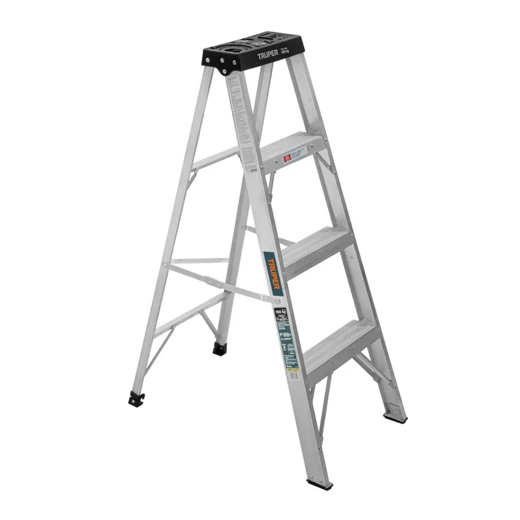 ESCALERA DE TIJERA TIPO III (3 PELDAÑOS) (TRUPER)