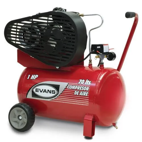 COMPRESOR DE AIRE (1 HP) (70 L) (EVANS)