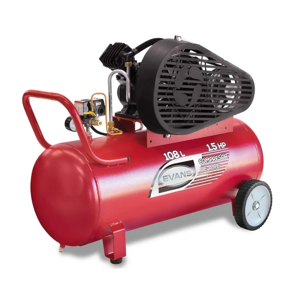 COMPRESOR DE AIRE (1.5 HP) (108 L) (EVANS)